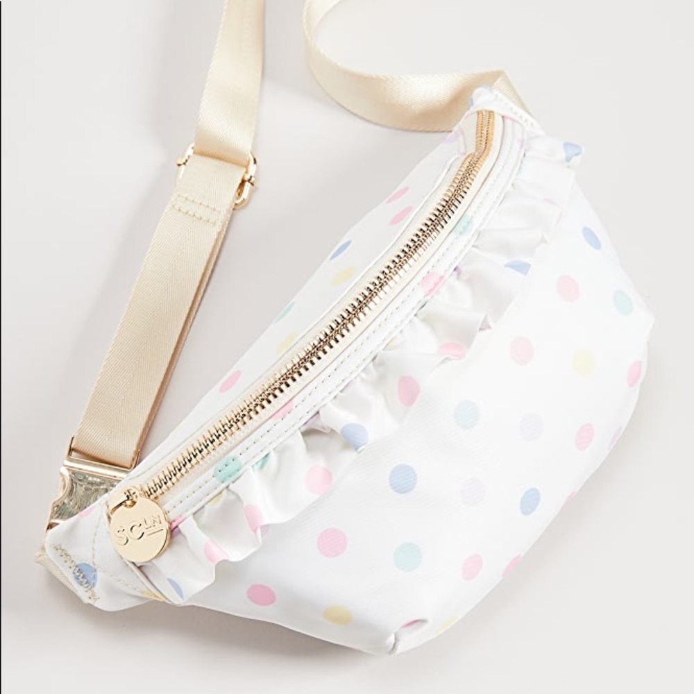 NWT Stoney Clover Lane Polka Dot belt bag. ShopBop exclusive.